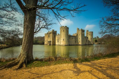 Bodiam Pilis, East Sussex, Anglija