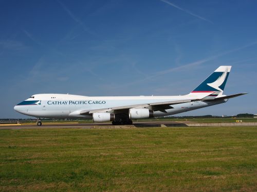 Boeing 747,  Cathay Pacific,  Jumbo Jet,  Orlaivis,  Lėktuvas,  Oro Uostas,  Gabenimas,  Aviacija,  Reaktyvinis