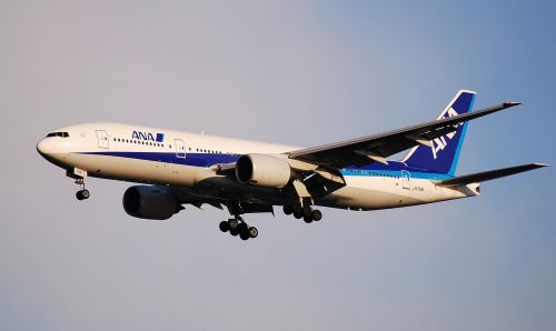 Boeing 777, Ana, Visi Nippon Kvėpavimo Takai, Orlaivis, Lėktuvas, Kelionė, Nusileidimas, Gabenimas, Reaktyvinis