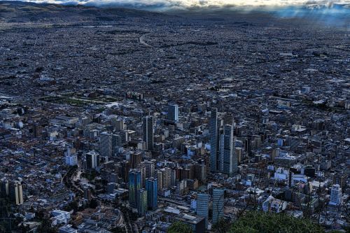 Bogota, Dangus, Kolumbija, Cundinamarca
