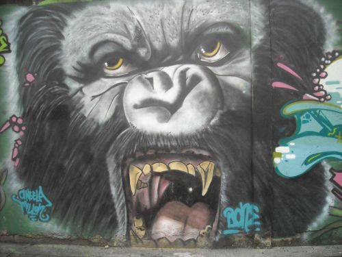 Bogotá, Kolumbija, Miesto Menas, Grafiti