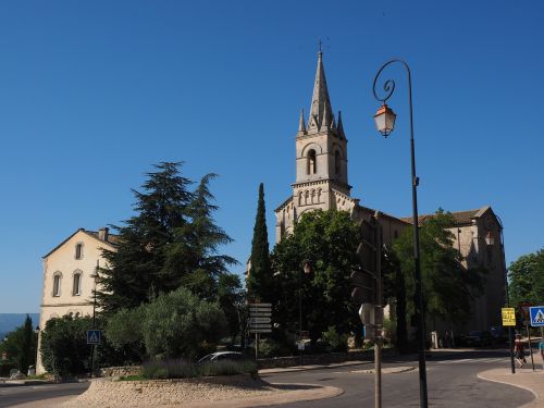 Bonnieux, Kaimas, Bendruomenė, Bažnyčia, Prancūzų Bendruomenė, Provence, Vaucluse Departamentas, Provence-Alpes-Côte Dazur, France