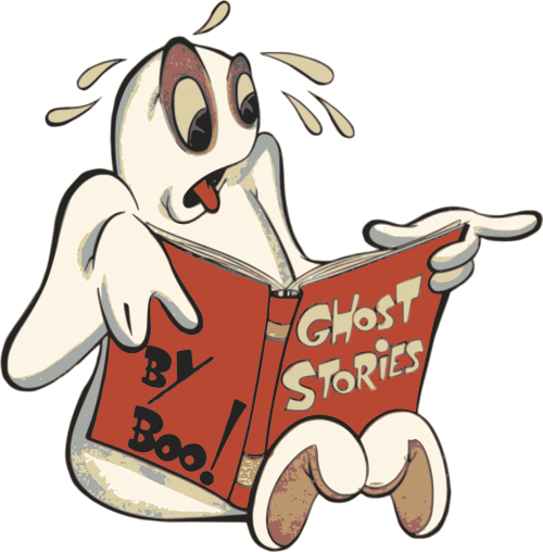 Boo, Animacinis Filmas, Vaiduoklis, Halloween, Fantomas, Skaitymas, Spektras, Spook, Nemokama Vektorinė Grafika
