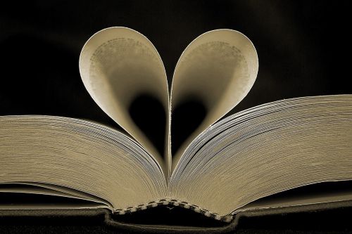 Knyga, Širdis, Meilė, Skaitymas