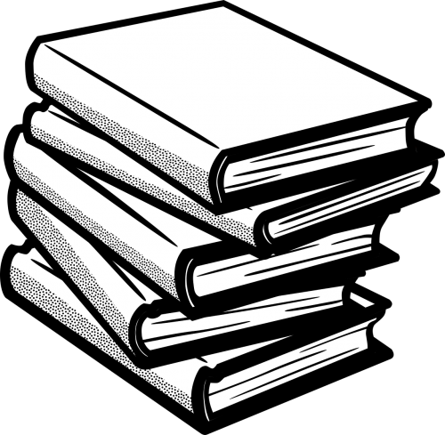Knygos, Skaitymas, Biblioteka, Žinios, Nemokama Vektorinė Grafika