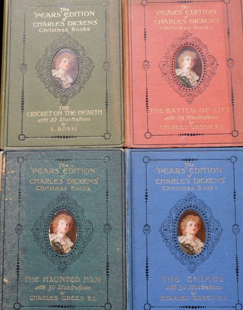 Knygos, Charles Dickens, Kolekcionieriai, Istorinis, Švietimas, Vintage