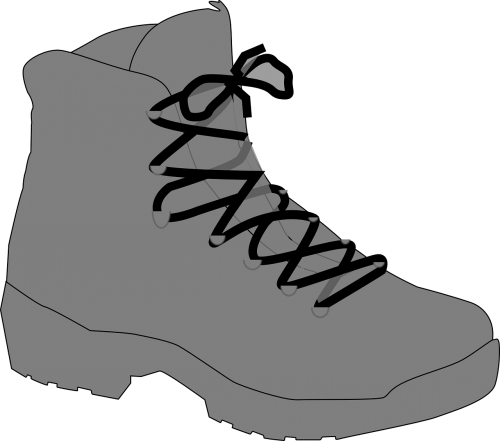 Boot, Nėriniai, Tvirtinamas, Susietas, Avalynė, Batai, Mada, Oda, Tvirtas, Apsauga, Pėdos, Shoelace, Vaikščioti, Nemokama Vektorinė Grafika