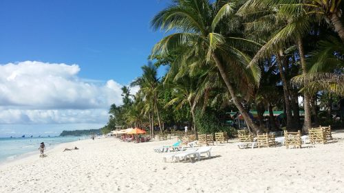 Boracay, Papludimys, Filipinų Respublika, Kelionė, Baltas Paplūdimys, Poilsio Zona