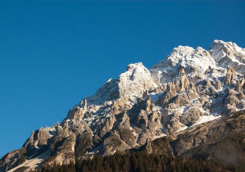 Borca ​​Di Cadore, Kalnas, Alpės, Gamta, Juoda Ir Balta, Rokas, Kalnai, Kraštovaizdis, Italy, Sniegas, Debesys, Dangus, Žiema, Dolomitai, Smailės, Viršūnės, Ruduo, Aukštis