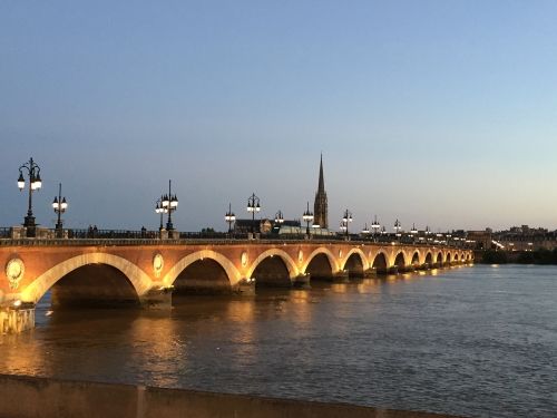 Bordo, Tiltas, France, Miestas, Upė