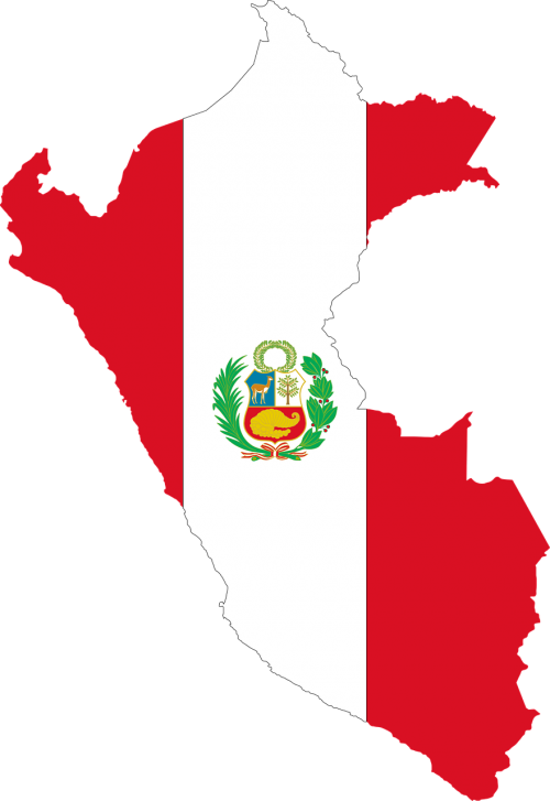 Sienos, Šalis, Vėliava, Lotynų, Žemėlapis, Tauta, Peru, Pietų Amerika, Nemokama Vektorinė Grafika
