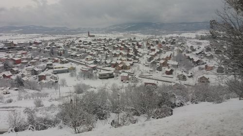 Bosnija Ir Hercegovina, Sniegas, Gamta, Žiema, Žiemą, Žiemos Šaltis, Ledas, Šaltis, Žieminiai Krūmai