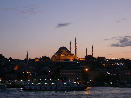 Fosforas, Turkija, Istanbul Naktį