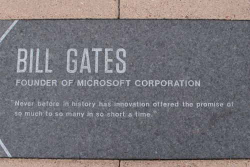 Bostonas, Bill Gates, Pasakymai