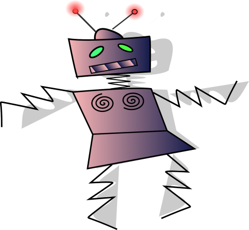 Bot, Šokis, Robotas, Android, Mechaninis, Elektrinis, Dirbtinis Intelektas, Nemokama Vektorinė Grafika