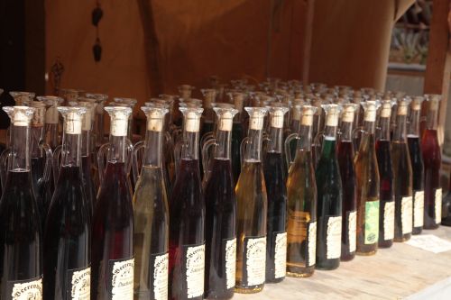 Buteliai, Vynas, Naudos Iš, Stikliniai Buteliai, Vyno Buteliai, Senoji Etiketė