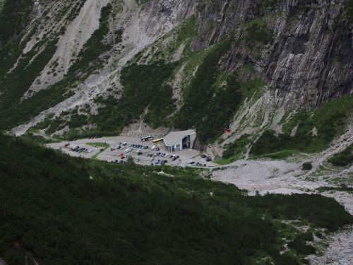 Dugno Stotis, Automobilių Stovėjimo Aikštelė, Lünerseebahn, Kalnai, Alpių, Brandner Tal
