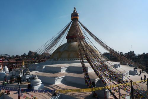 Nepale,  Boudenath,  Budistų,  Budizmas,  Kathmandu,  Boudenath