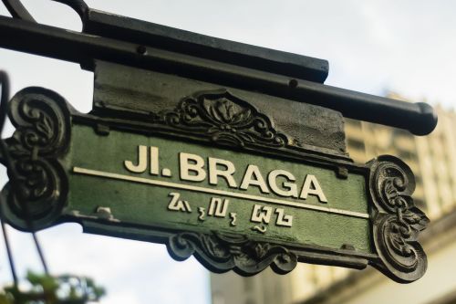 Braga Kelias, Braga, Kelio Ženklas