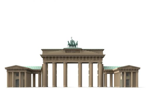 Brandenburgo Vartai, Berlynas, Orientyras, Stulpelis, Brandenburg, Tikslas, Quadriga, Pastatas, Architektūra