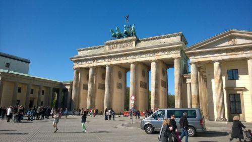 Brandenburger Tor, Berlynas, Architektūra, Paminklas, Vokietija, Vokiečių