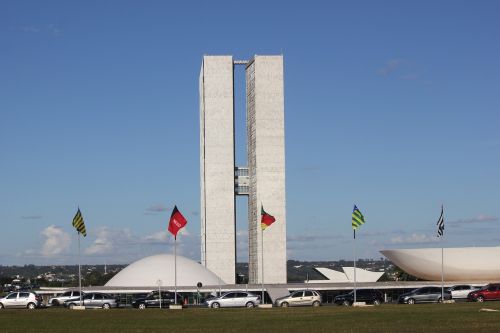 Brasilia, Pastatai, Dvyniai, Architektūra, Šiuolaikiška, Bokštai Dvyniai