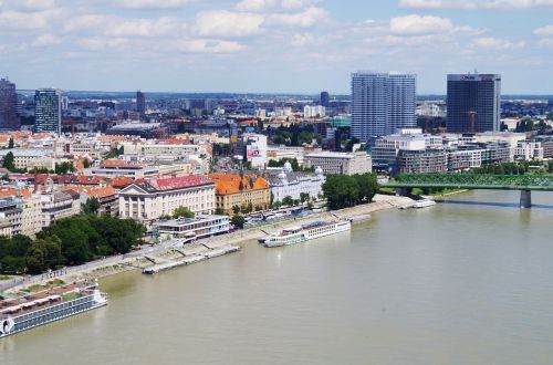 Bratislava, Slovakija, Miestas, Danube