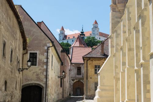 Bratislava, Slovakija, Senamiestis