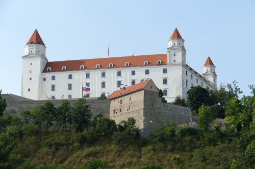 Bratislava, Slovakija, Pilis, Senamiestis, Kapitalas, Danube