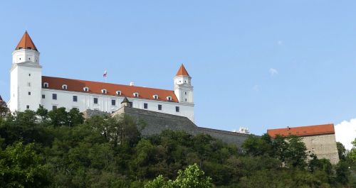Bratislava, Slovakija, Pilis, Senamiestis, Kapitalas, Danube