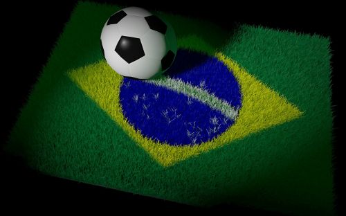 Brazilija, Pasaulio Čempionatas, Futbolas, Pasaulio Taurė, Nacionalinės Spalvos, Futbolo Rungtynės, Vėliava, Velėna