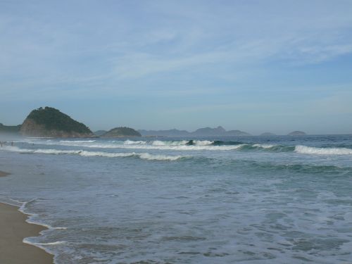 Brazilija, Rio De Žaneiras, Copacabana, Papludimys, Jūra, Bangos