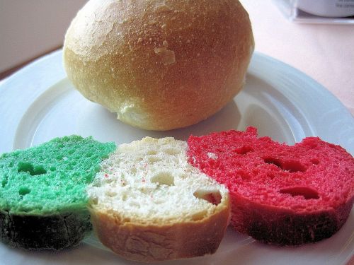 Duona, Italijos Vėliavos Spalvos, Žalias, Balta, Raudona