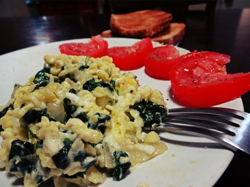 Pusryčiai, Kiaušinis, Pomidoras, Makro, Sveikas, Kiaušinio Baltymai, Maistas, Valgymas, Obuolių Kiaušiniai