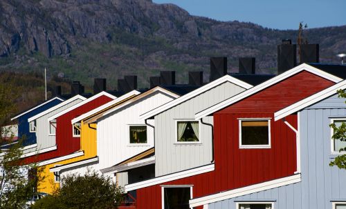 Brekstad, Trondheimas, Norvegija, Norway, Namas, Spalvos