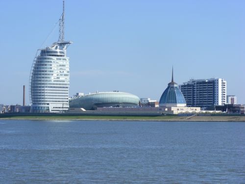 Bremerhaven, Kranto, Miestas, Panorama