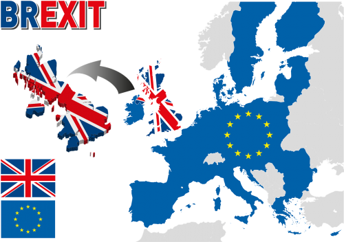 Brexit, Jungtinė Karalystė, Eu, Išeiti, Parduotuvė, Anglija, Euras, Ekonomika, Referendumas, Politika, Europos Sąjunga, Europa, 2016, Europietis, Vėliava, Sąjunga, Nemokama Vektorinė Grafika