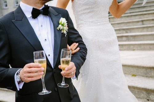 Nuotaka, Ceremonija, Šampanas, Elegantiškas, Formalus, Jaunikis, Meilė, Vyras, Žmonės, Vestuvės, Moteris