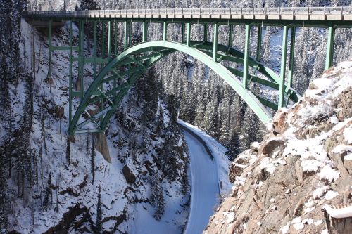 Tiltas, Raudonas Uolos Spalvos, Colorado