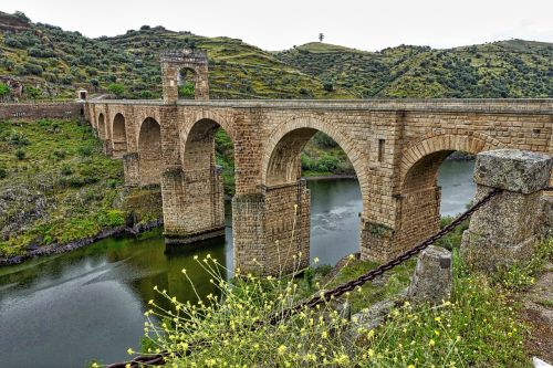 Tiltas, Alcantara, Romėnų, Istorinis, Orientyras, Paveldas, Architektūra, Unesco, Žinomas, Senovės, Upė
