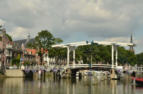 Tiltas, Upė, Kovoti, Weesp, Nyderlandai