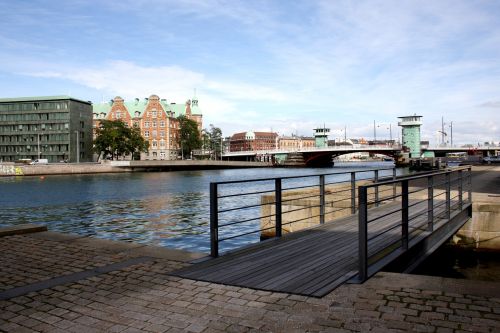 Tiltas, Miestas, Skandinavija, Denmark, Upė, Architektūra, Kelionė, Miestai, Kopenhaga