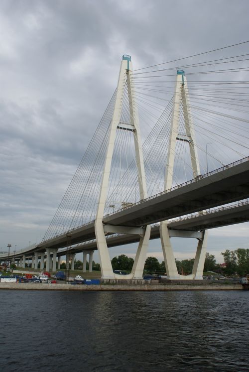 Tiltas, Upė, Sankt Peterburgo Rusija