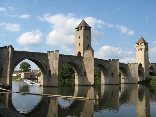 Tiltas, Valentré, Daug, Cahors, France