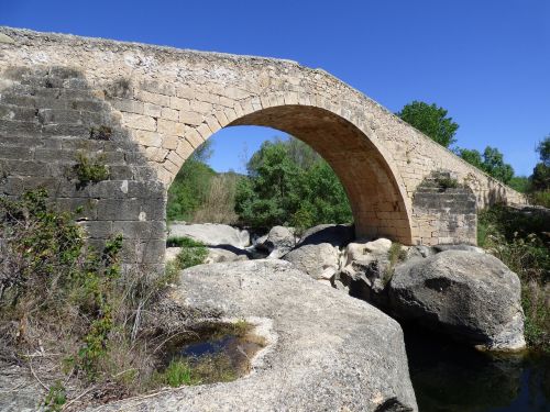 Tiltas, Viduramžių, Romanesque, Akmuo, Atramos, Arka, Montsant Upė