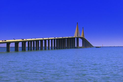Tiltas, Vandenynas, Vaizdingas, Infrastruktūra, Mėlynas