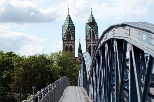 Tiltas, Mėlynas Tiltas, Freiburgas, Bokštas, Architektūra, Miestas