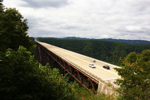 Tiltas, Greitkelis, Naujas Upės Tarpeklis, Vakarų Virdžinija