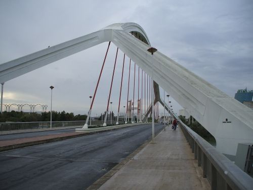 Tiltas, Sevilija, Miestas, Architektūra, Ispanija, Andalūzija