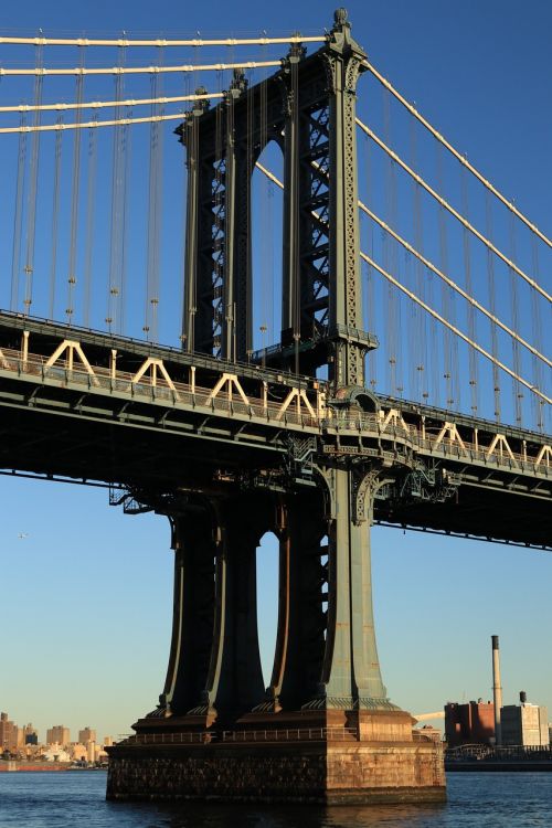 Tiltas, Niujorkas, Manhatanas, Brooklynas, Manhatano Tiltas, Hudson Upė, Upė, Infrastruktūra, Miestas